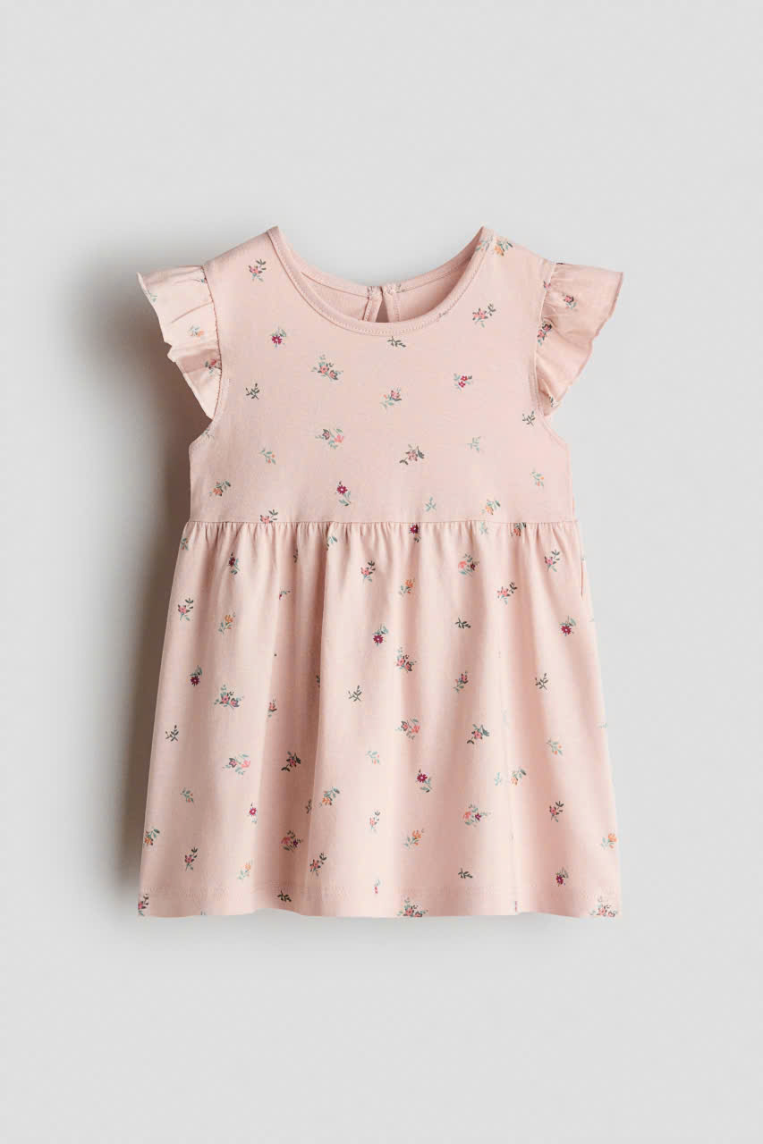 váy cánh tiên màu hồng hoa cho bé H&M