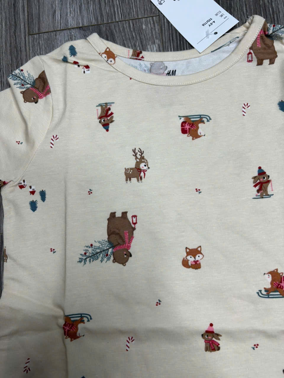 áo dài tay noen H&M bé trai