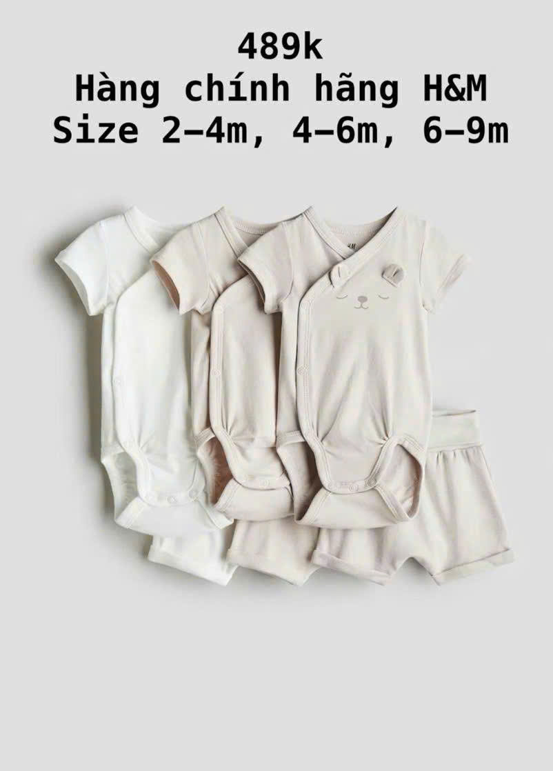 Set 3 bộ body 2-9m