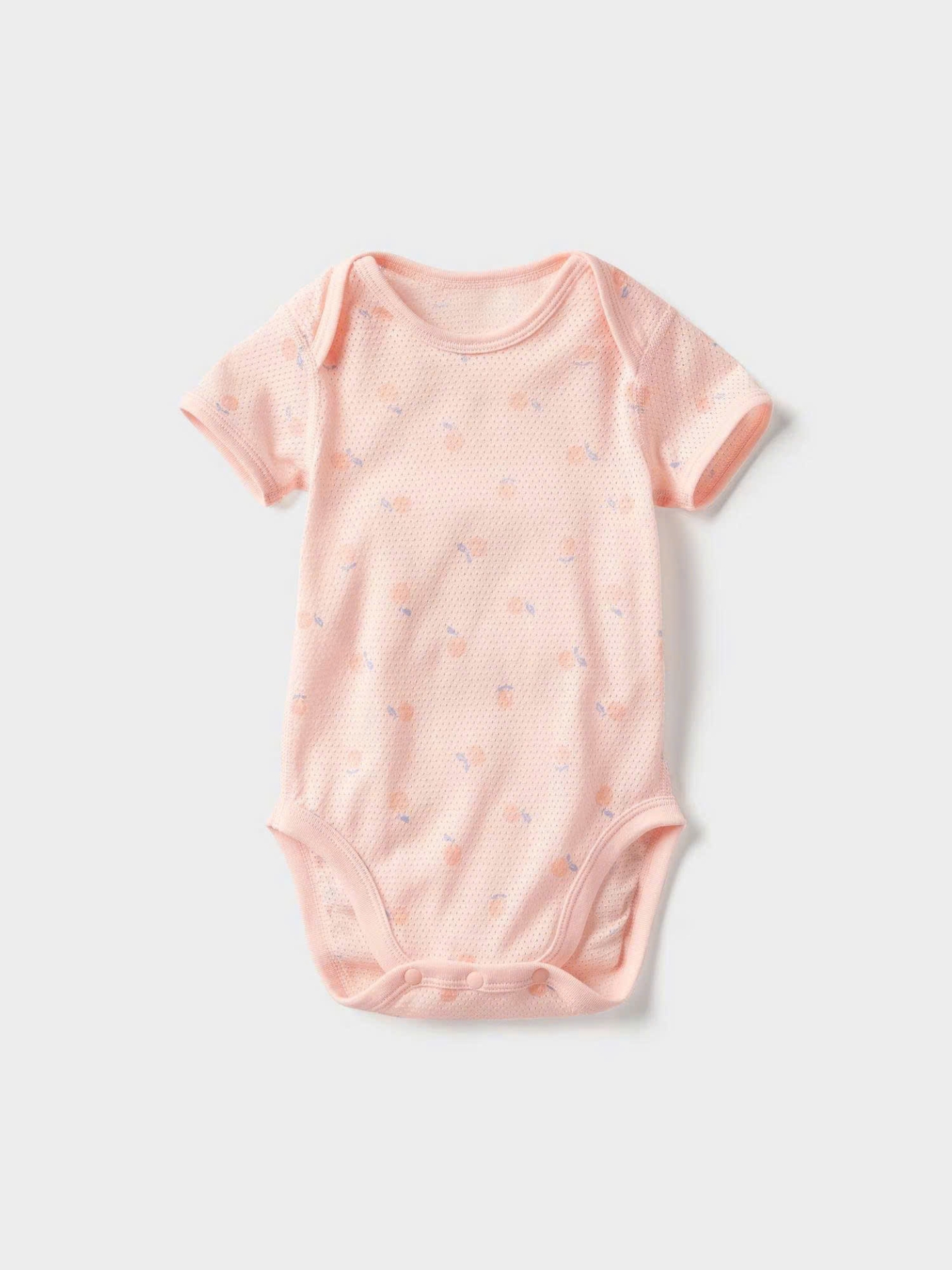 Body chip màu hồng Uniqlo 3-24m
