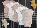 set 5 body chip màu hồng trắng cho bé gái H&M