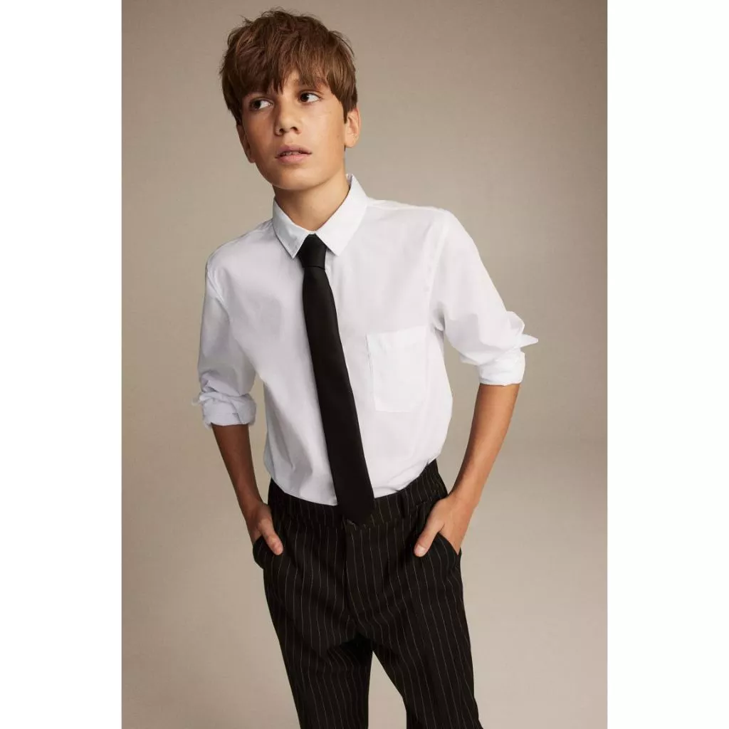 Áo sơ mi trắng H&M cho bé