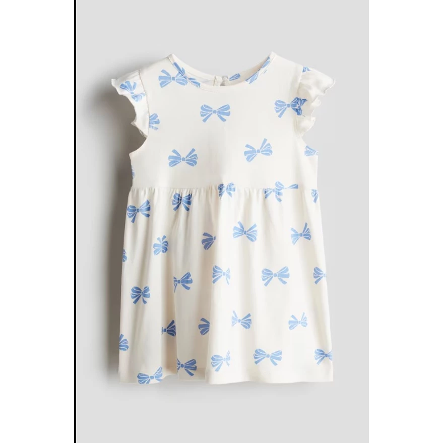 Váy cánh tiên nơ xanh H&M cho bé