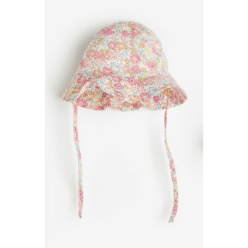 Mũ rộng vành hoa tách set  H&M cho bé gái