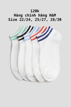 Set tất cổ sọc