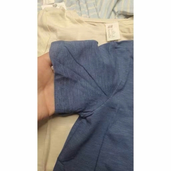 Set 3 áo phông kẻ H&M cho bé