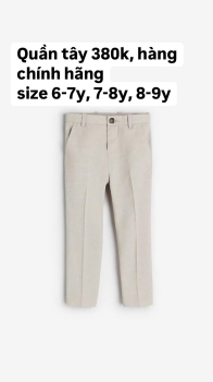 quần tây hàng chính hãng H&M