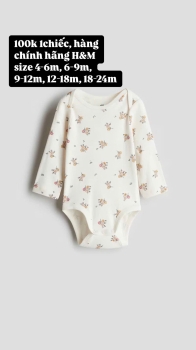 set body hoa nhí H&M