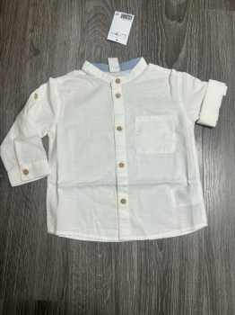 áo sơ mi trắng H&M cho bé auth