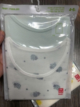áo ba lỗ uniqlo con bọ 4-5y