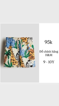 Quần đùi sư tử 9-10Y