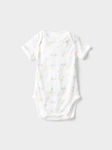 Body chip màu trắng Uniqlo 3-24m