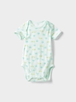 Body chip màu xanh lá Uniqlo 3-24m