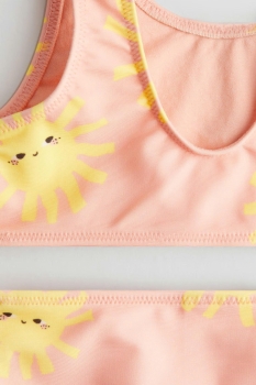 Bikini màu vàng mặt trời 4-8Y